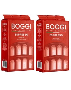 Кофе Espresso молотый 2 шт х 250 г Boggi