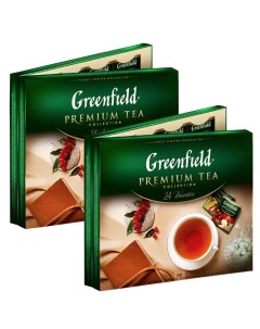 Чай Коллекция чая 24 вида 1 8 г 2 шт по 96 пакетиков Greenfield