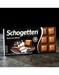 Шоколад Black White 100 г Schogetten
