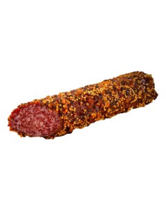 Колбаса сырокопченая из мяса кабана с горчицей 230 г Деликатес дичь