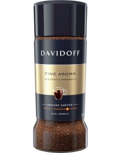 Кофе растворимый fine aroma 100 г Davidoff