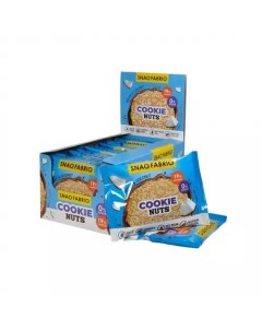 Печенье Cookie Nuts Сливочное с кокосом 12 шт по 35 г Snaq fabriq