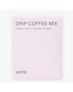 Кофе Drip Coffee Mix в дрип пакетах 11 г х 6 шт Verle