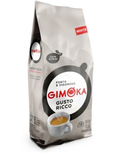 Кофе в зернах Gusto Ricco 1000 гр Gimoka