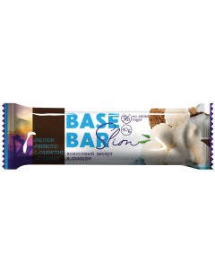 Протеиновый батончик Base Bar Slim 40 г с L карнитином кокос 10 шт Basebar