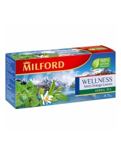 Чайный напиток Wellness в пакетиках 2 г х 20 шт Милфорд