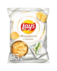 Чипсы Lay s картофельные моцарелла с песто 95 г Lays