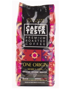 Кофе в зернах One origin 100 арабика 1 кг Caffe testa