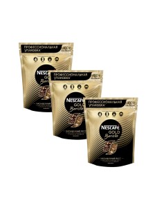 Кофе растворимый Gold Barista 400 г х 3 шт Nescafe