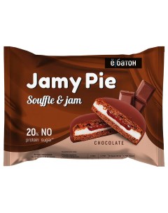 Протеиновое печенье Jamy pie с белковым маршмеллоу и шоколадным кремом 60г 9шт Ё батон