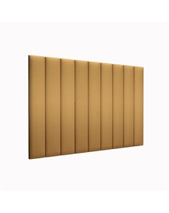 Стеновая панель Eco Leather Gold 15х90 см 2 шт Tartilla