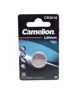 Литиевая батарейка CR2016 BL 1 3V 3068 Camelion