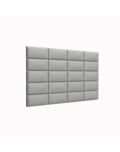 Стеновая панель Eco Leather Grey 15х30 см 4 шт Tartilla