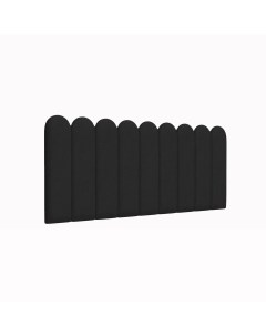 Стеновая панель Eco Leather Black 15х60R см 2 шт Tartilla