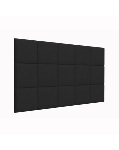 Стеновая панель Eco Leather Black 30х30 см 1 шт Tartilla