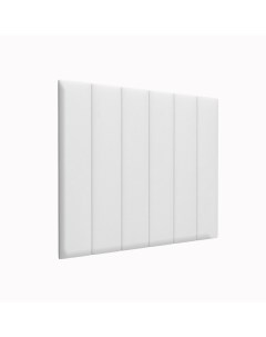Стеновая панель Eco Leather White 20х100 см 1 шт Tartilla