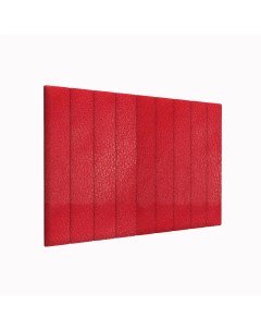Стеновая панель Eco Leather Red 15х90 см 2 шт Tartilla