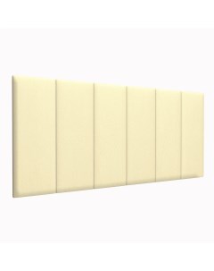 Стеновая панель Eco Leather Vanilla 30х80 см 4 шт Tartilla