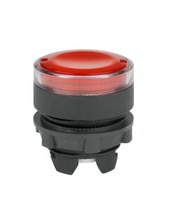 Головка кнопки OptiSignal D22 A5 PL 4 с подсветкой красн пластик ZB5AW343 332307 Кэаз