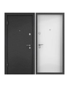 Дверь входная для квартиры металлическая Torex Terminal B 860х2050 левый темно серый Torex стальные двери