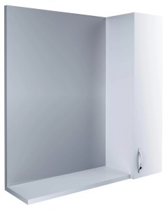 Зеркало шкаф Вита 65 Белый глянец У26206 1marka