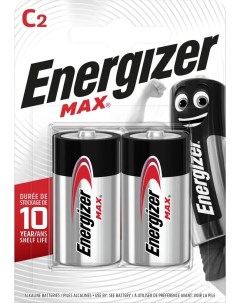 Батарейка E93 C Max 2 Шт арт 7638900426809 Energizer