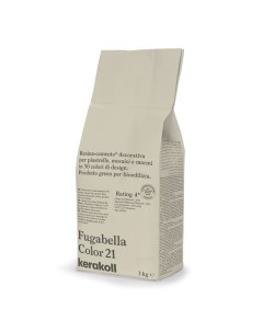 Затирка Fugabella Color полимерцементная 21 3 кг мешок Kerakoll