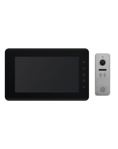 Комплект видеодомофона Mia HD черный и iPanel 2 HD металл Н2 00003520 Tantos