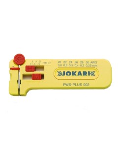 Стриппер для снятия изоляции PVC Plus 002 в электронике моделировании телеком Jokari