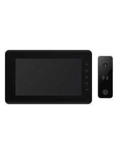 Комплект видеодомофона Mia HD черный и iPanel 2 HD черная Н2 00003522 Tantos