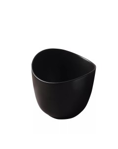 Накладная черная раковина для ванной N9303bg овальная керамическая Gid
