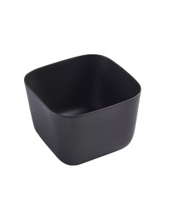 Накладная черная матовая раковина для ванной N9301bg прямоугольная керамическая Gid