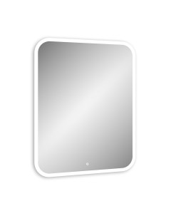 Зеркало Glamour LED 80х90 с подсветкой с сенсорным выключателем Континент