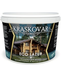 Пропитка для дерева Eco Lazur Белый 2 л Kraskovar