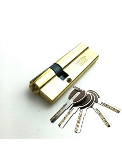Цилиндровый механизм Личинка замка MSM 90 мм 60 30 ключ ключ полированная латунь Msm locks
