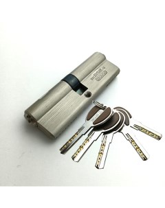 Цилиндровый механизм Личинка замка MSM 90 мм 45 45 ключ ключ матовый никель Msm locks
