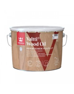Защитное масло Valtti Wood для наружных деревянных поверхностей колеруемое 9л Tikkurila