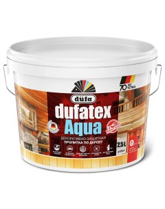 Пропитка для древесины tex Aqua сосна 2 5 л Dufa