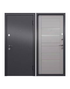 Дверь входная Torex для квартиры металлическая Flat S 950х2050 правый серый белый Torex стальные двери