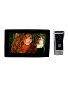 Wi Fi видеодомофон S 700 FHD BLACK 10 с записью по движению в облако или на карту Seon