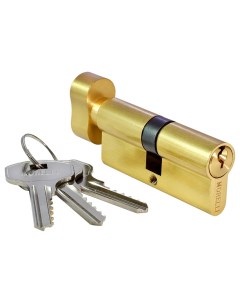 Цилиндр для замка 70CK PG золото ключ вертушка Morelli