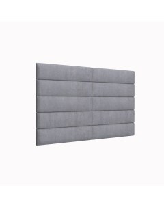 Стеновая панель Alcantara Gray 15х60 см 2 шт Tartilla