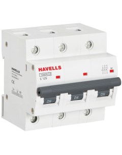 Автоматический выключатель 3P 10kA C 125A 4 5M Havells