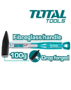 Молоток слесарный 100г SS THTS71100 48 Total tools