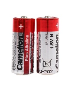 Батарейка 1 5В LR1 Alkaline BL 2 2605 Camelion