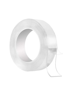 Многоразовая прозрачная клейкая лента двухсторонняя Ivy Grip Tape 3 метра Nobrand