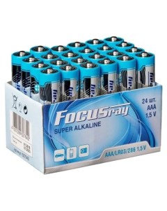 Батарейка Super Alkaline ААА 24 шт Focusray
