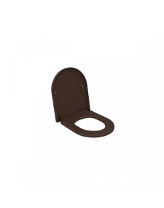 Сиденье для унитаза Abner 102T20601 толстое матовое коричневое Ambassador