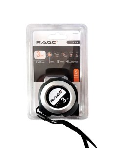 Измерительная рулетка Rage 3 м с магнитным зацепом Vira