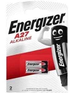 Батарейка алкалиновая A27 12V упаковка 2 шт E301536400 Energizer